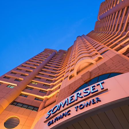 Somerset Olympic Tower Tianjin Bagian luar foto