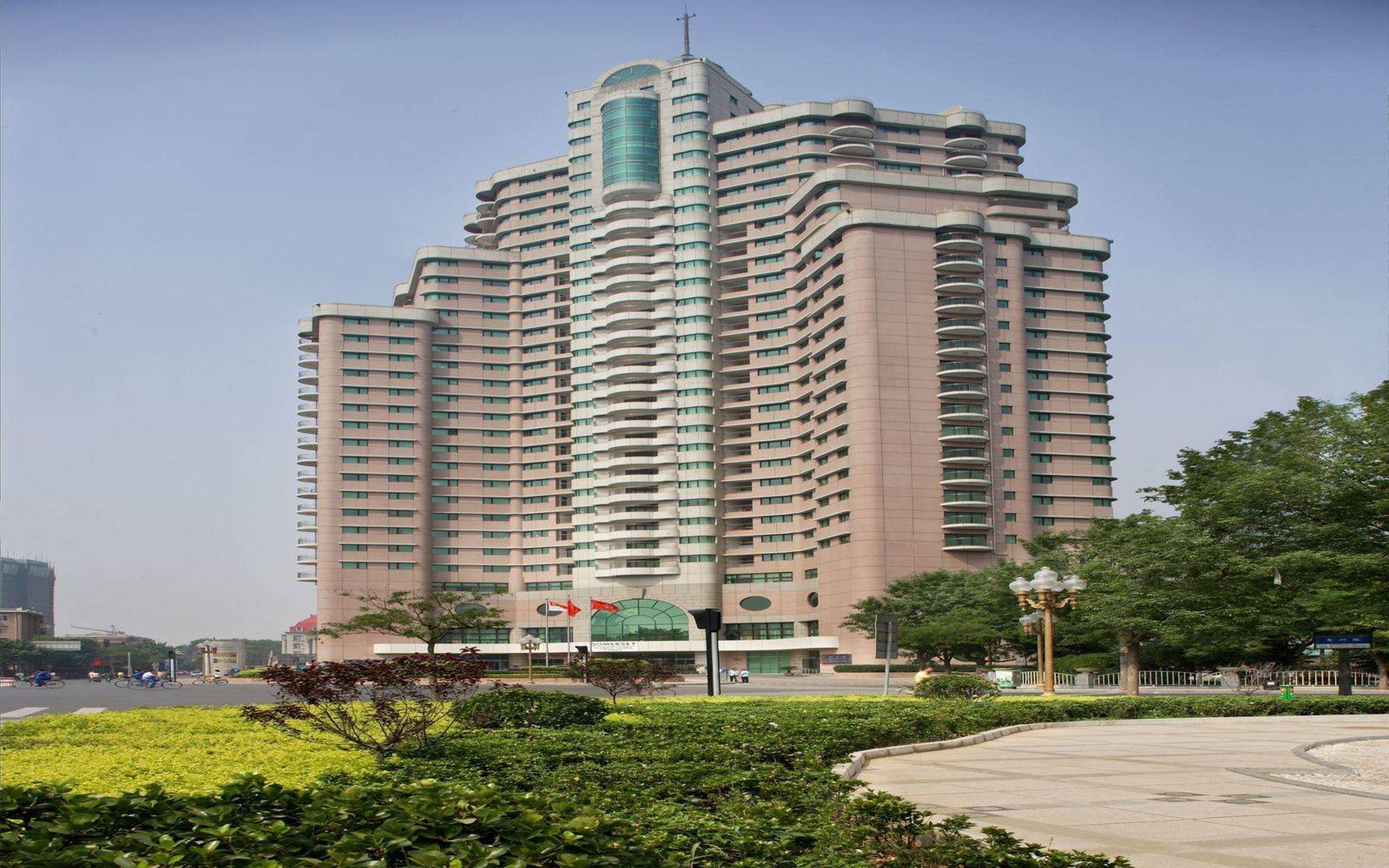 Somerset Olympic Tower Tianjin Bagian luar foto
